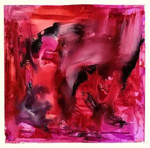 AL VUELO.jpg TINTAS SOBRE ESTIRENO, 15X15 CM, 2020