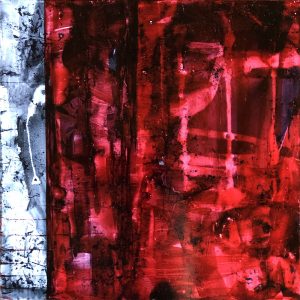 RADIORAFIA TINTA DE ALCOHOL SOBRE ESTIRENO, 20X20 CM, 2020