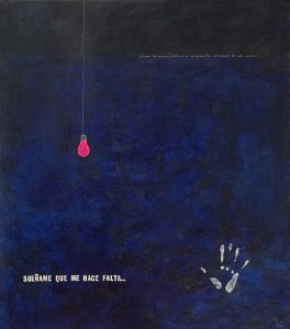 SILENCIOS QUE HABLAN 2 MIXTA SOBRE TELA, 120X105 CM 2021