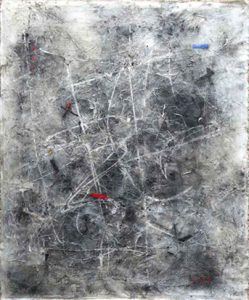 SIN ATADURAS MIXTA SOBRE TELA, 153X127 CM, 2014