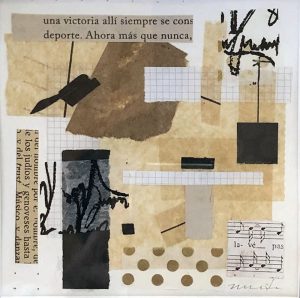 un poco de todo mixta sobre papel 13×13 cm 2022